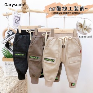 Garysoon 儿童休闲工装裤