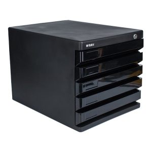 限地区： M&G 晨光 ADM95298 五层带锁文件柜 黑色 +凑单品
