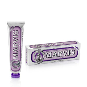 京东PLUS会员： MARVIS 玛尔斯 清香紫色茉莉薄荷牙膏 85ml *4件