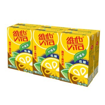 京东PLUS会员：维他奶 维他低糖柠檬茶 250ml*6盒