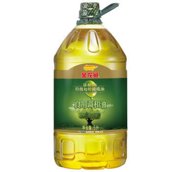 金龙鱼 特级初榨 橄榄油食用调和油 4L/桶 *4件