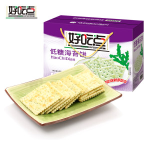 达利园 好吃点 低糖海苔饼 800g/箱 拍7箱69.65元包邮