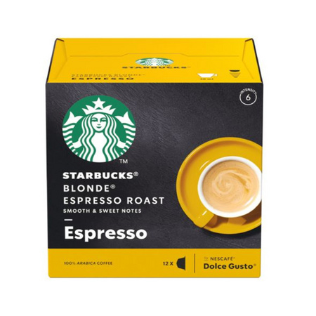 88VIP：STARBUCKS 星巴克 Blonde多趣酷思 浓缩烘焙胶囊咖啡 12颗 *2件