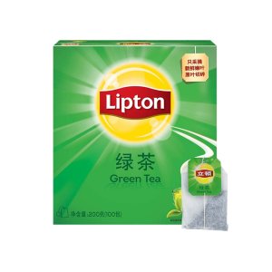 Lipton 立顿 清新绿茶 100包