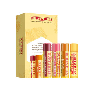 美国进口 小蜜蜂 Burts Bees 润唇膏 4支礼盒装 80元包邮