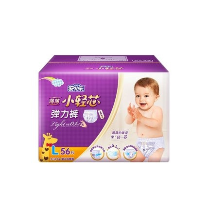Anerle 安儿乐 薄薄小轻芯 通用弹力裤 L56片 *3件