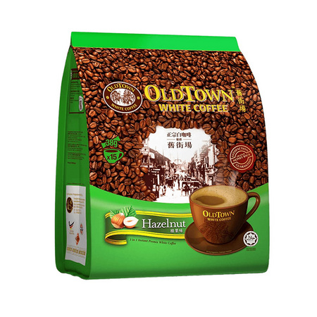 88VIP：OLDTOWN WHITE 旧街场 马来西亚进口 速溶咖啡粉38g*15 *2件