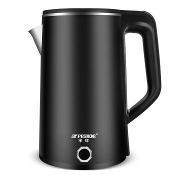 京东PLUS会员：伊麦卡 家用电热水壶 2.3L 黑色 豪华款