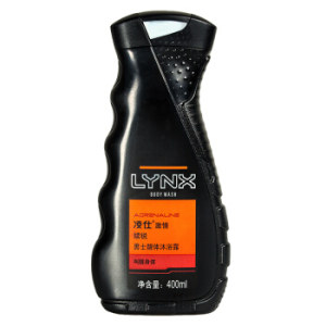 京东PLUS会员： LYNX 凌仕 男士醒体沐浴露 续锐型 400ml *7件