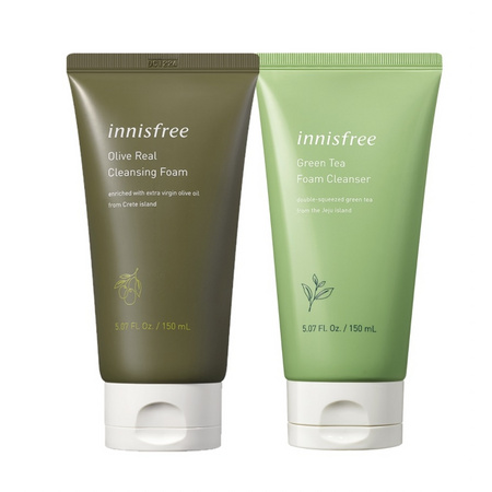 innisfree 悦诗风吟 绿茶橄榄洁面套装