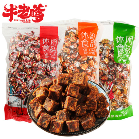 牛老嗲 牛肉粒 香辣味 480g