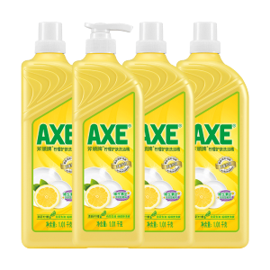 香港 斧头牌 AXE 柠檬洗洁精 1.01kg*4瓶
