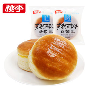 桃李 天然酵母面包 600g/约8个 24.8元包邮