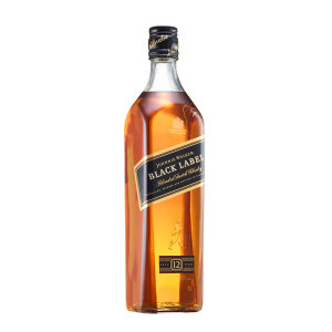 英国原产 尊尼获加 12年陈酿 黑牌调配威士忌 500ml