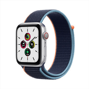限北京：Apple 苹果 Watch SE 智能手表 GPS+蜂窝款 44mm 深海军蓝色