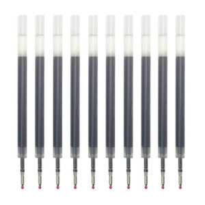 ZEBRA 斑马 中性笔芯 0.5mm 黑色 10支装 *8件