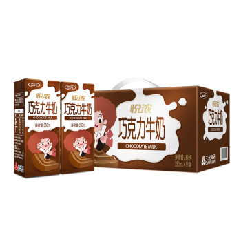 88VIP：三元 巧克力牛奶悦浓巧克力牛奶 250ml*12盒 *3件