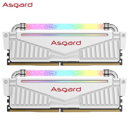 Asgard 阿斯加特 洛极系列-W3 16GB（8GBx2）DDR4 3200频率 RGB灯条台式机内存