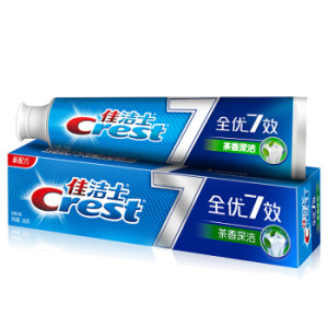 京东PLUS会员： Crest 佳洁士 全优7效 茶香深洁牙膏 180g *14件