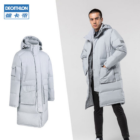 超值双12：DECATHLON 迪卡侬 8626516 男子长款羽绒服