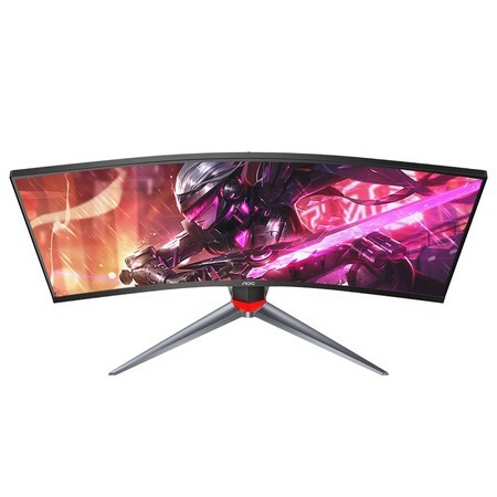 AOC 冠捷 CQ29G2Z 29英寸VA曲面显示器（2560×1080、120%sRGB、200Hz、1500R）