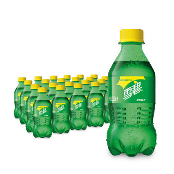限地区：雪碧 Sprite 柠檬味 汽水 碳酸饮料 300ml*24瓶 整箱装 *6件