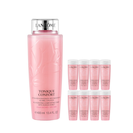 LANCOME 兰蔻 新清滢柔肤水400ml+赠50ml*8瓶