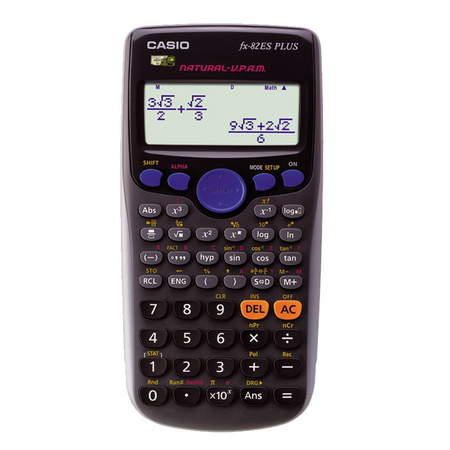 CASIO 卡西欧 FX-82ES PLUS A 学生函数计算器