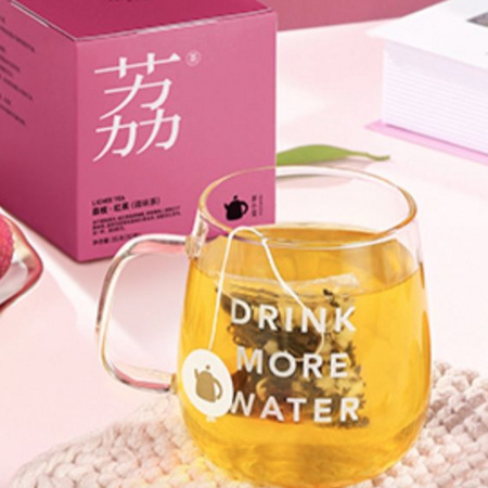 Teapotea 茶小壶 荔茶 荔枝红茶花果茶冻干水果茶茶包 10袋
