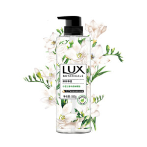 京东PLUS会员： LUX 力士 植萃精油香氛沐浴露 小苍兰香与茶树 550g