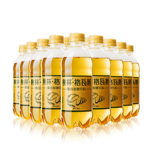 哈尔滨特产 秋林格瓦斯 面包发酵饮料 350ml*12瓶