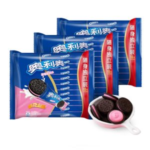 临期特价 奥利奥 臻选抹茶味夹心涂层饼干 349g*3袋
