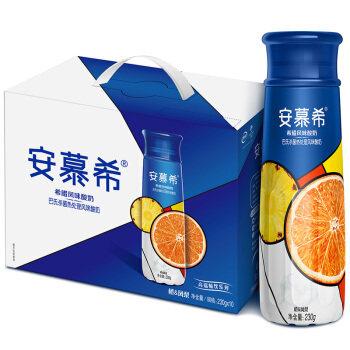 限广东、88VIP：伊利 安慕希畅饮橙+凤梨味酸奶牛奶 230g*10瓶