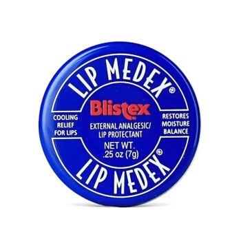 Blistex 碧唇 小蓝罐修复润唇膏 7g *8件