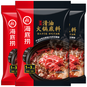 海底捞 清油火锅底料 150g*3包