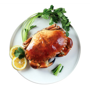 英国进口 全世界最多膏的螃蟹 面包蟹 2只 单只400-600g