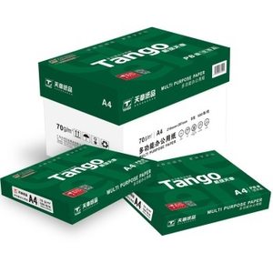 TANGO 天章 新绿天章 A4复印纸 70g 500张/包 5包整箱装