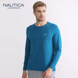 美国 诺帝卡 Nautica 弹力棉 男休闲居家T恤