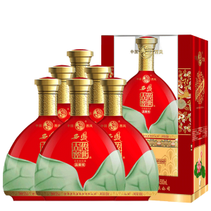 西凤 品藏级 传世古窖 浓香型52度白酒 500ml*6瓶 礼盒装