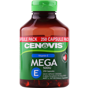 澳洲原产 Cenovis 天然维生素E胶囊 250粒