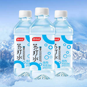 舒小达 0糖0脂0卡路里 弱碱性苏打水 350ml*12瓶