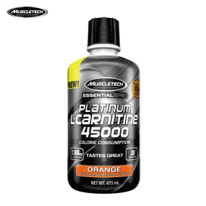 美国进口 肌肉科技 小黑瓶 液体左旋肉碱 加速燃脂 473ml 158元包邮