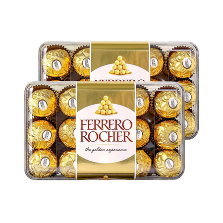 88VIP：FERRERO ROCHER 费列罗 巧克力 30粒*2盒