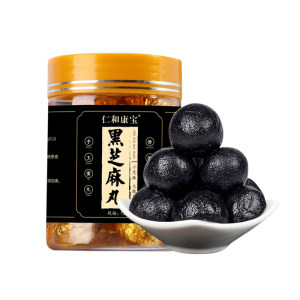 仁和康宝 纯手工制九蒸九晒 黑芝麻丸 9g*12丸