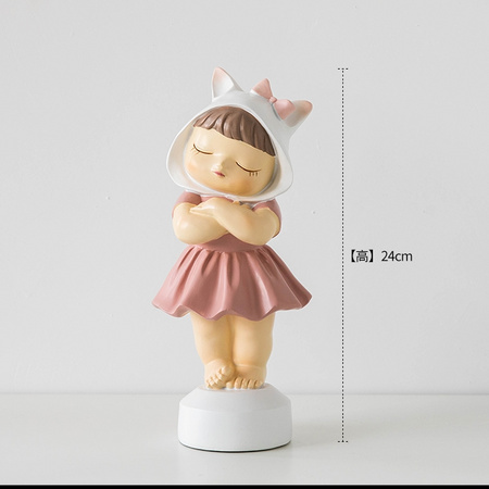 Isaciaga 伊莎世家 北欧风格卡通摆件 23cm