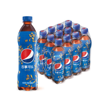 百事可乐 太汽系列 桂花口味 500ml*12瓶 *2件