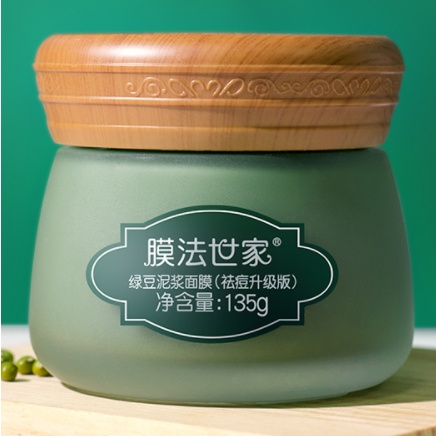 mask family 膜法世家 绿豆泥面膜 135g109.