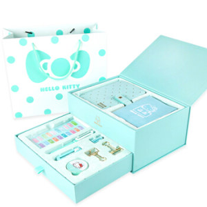 kinbor GuangBo 广博 HelloKitty DTB6507 14件 手帐礼盒 *2件