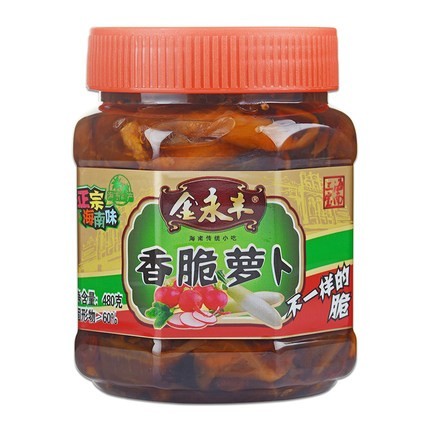 金永丰 香脆萝卜干咸菜酱 480g *2件