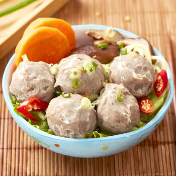 PLUS会员专享：盼云 正宗潮汕牛肉丸 500g*2袋
